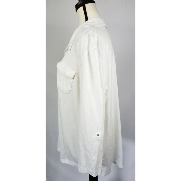 Eddie Bauer Outdoor White Summer Shirt 2xl - Picture 4 of 8